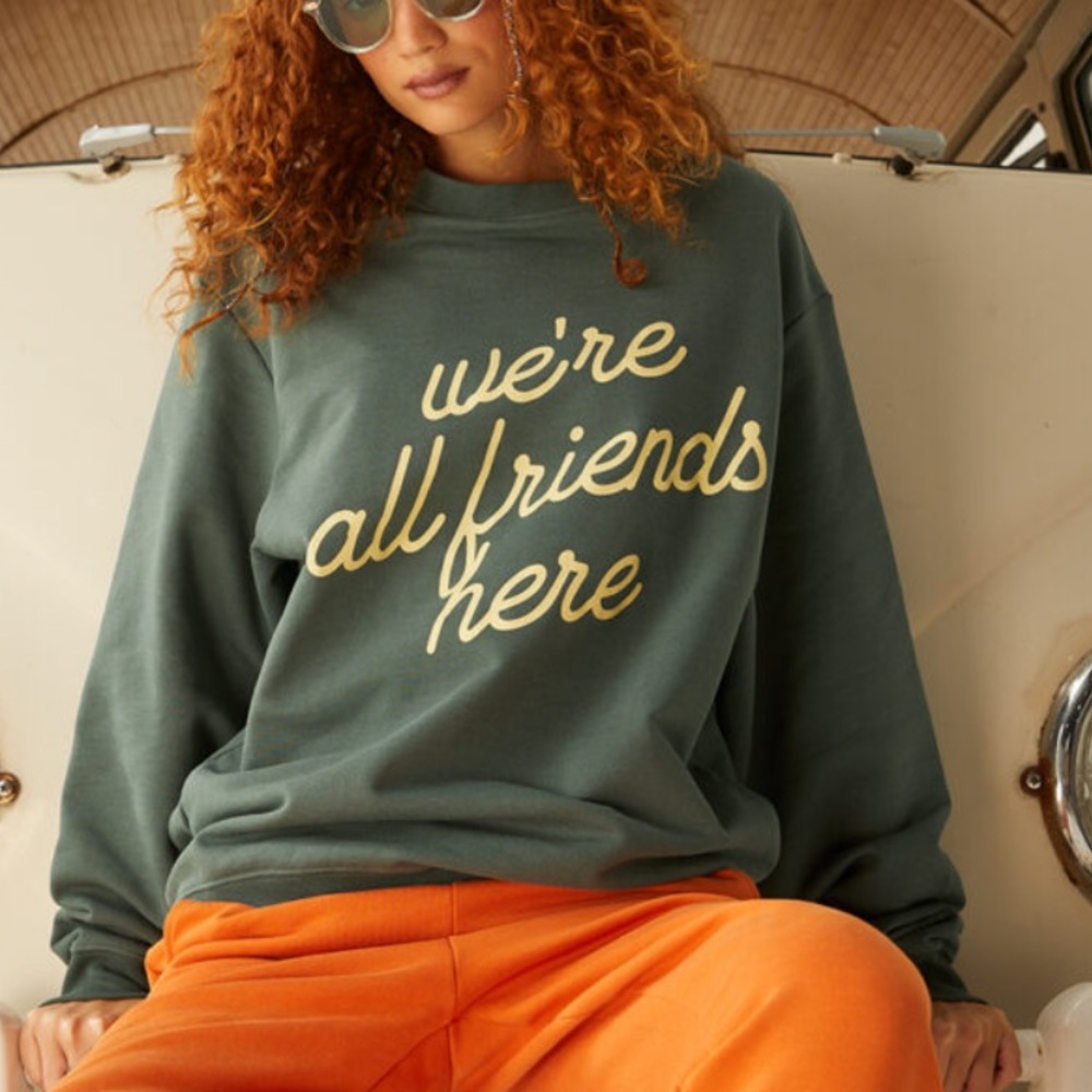 Krost x Toms We’re All Friends Here Sweatshirt